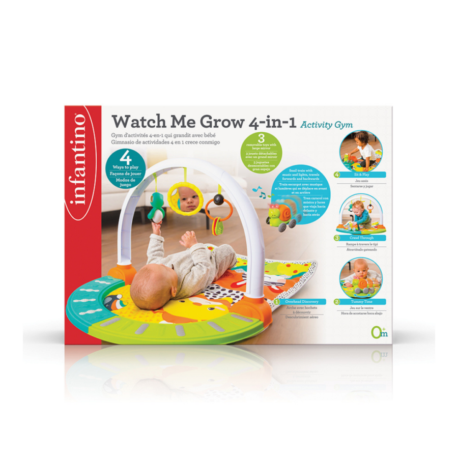 Thảm Chơi Vận Động Watch Me Grow 4in1 - Watch Me Grow 4-In-1 Activity Gym