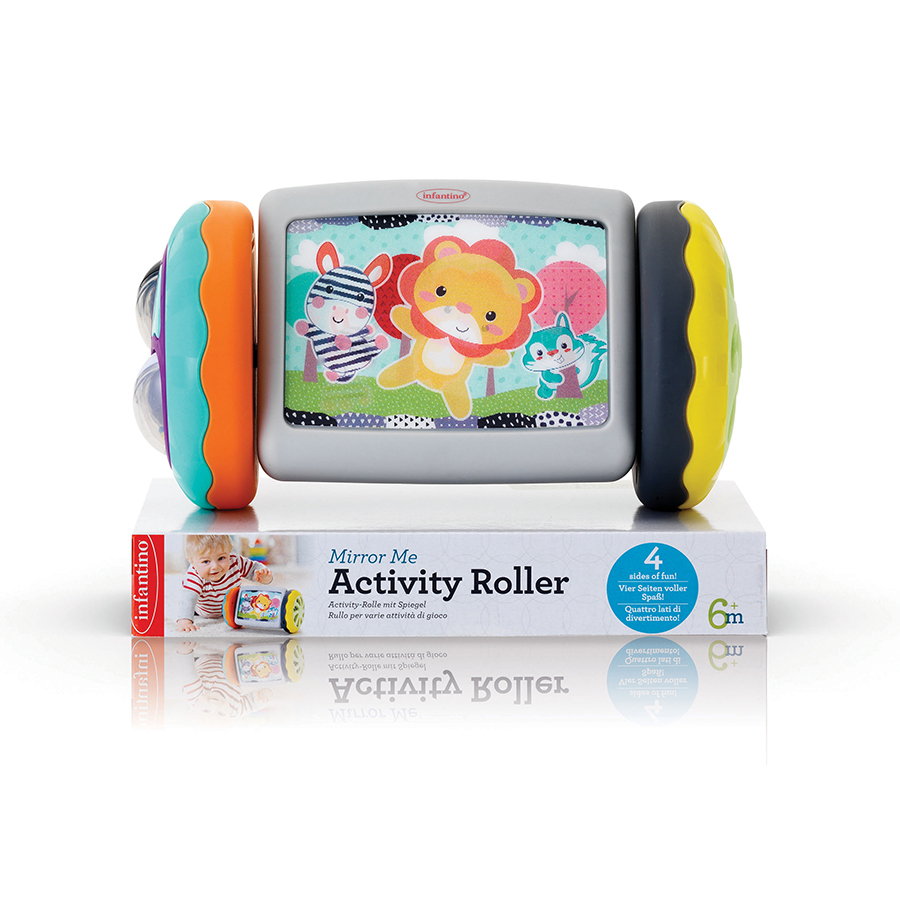 Đồ Chơi Cho Bé Màn Hình Gương Xoay Vòng INFANTINO - Mirror Me Activity Roller