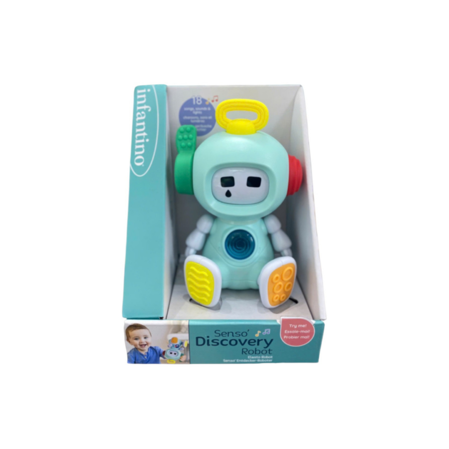 Đồ Chơi Khám Phá Hình Robot Có Đèn Và Nhạc - Senso' Discovery Robot