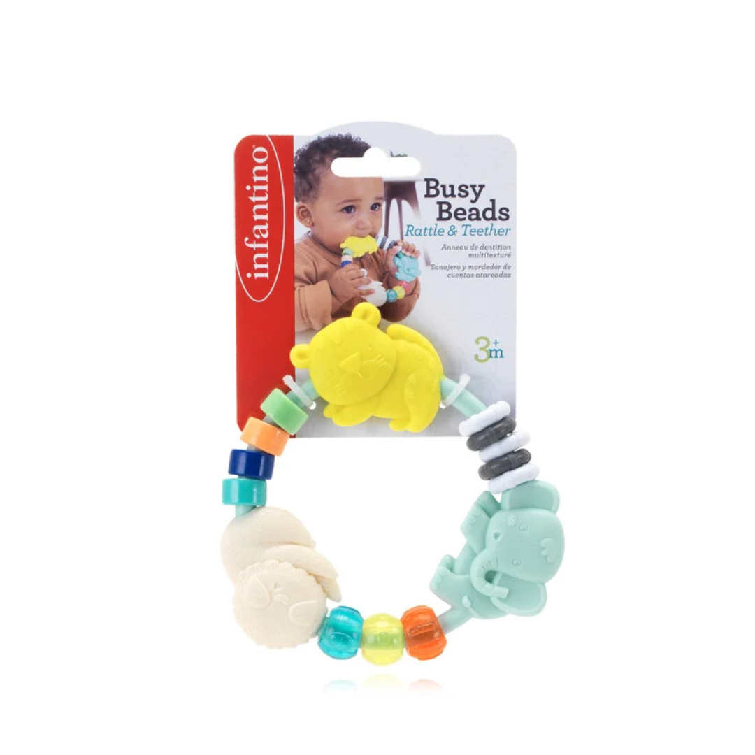 Gặm Nướu Hình Động Vật - Busy Beads Rattle & Teether