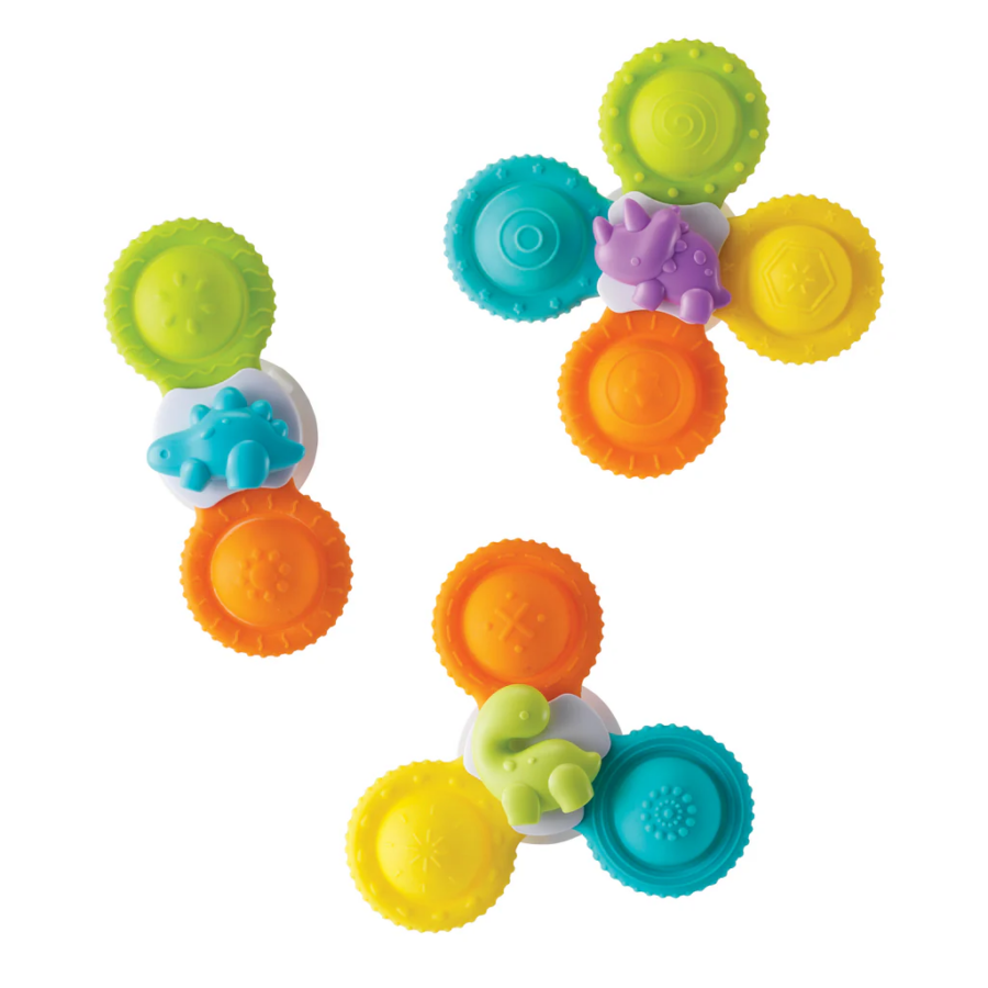 Set Đồ Chơi Con Quay Silicone - Silicone Bath Pop Spinners
