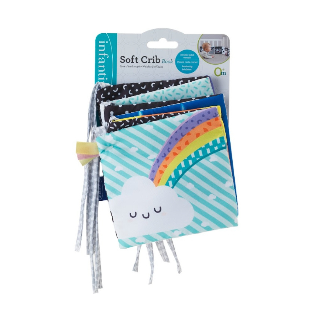 Sách Vải Treo Cho Bé Sơ Sinh Chơi Trong Nôi Cũi - Soft Crib Book